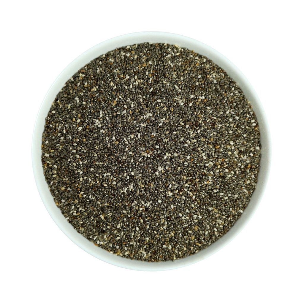 Semilla de chía negra orgánica