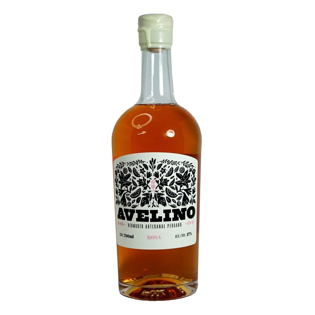 Botella Vermouth Avelino rosado 700 ml